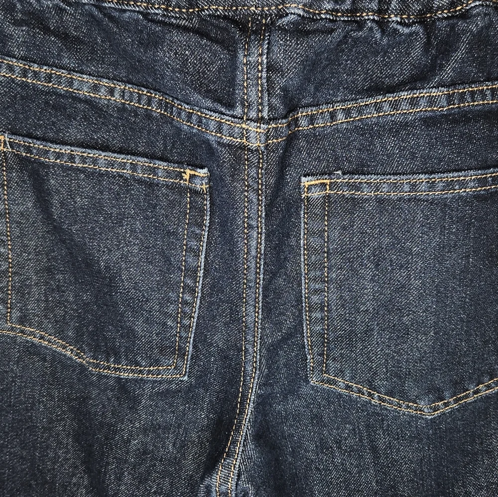 Old Navy Boys Dark Wash Straight Leg Jeans - 12 Husky